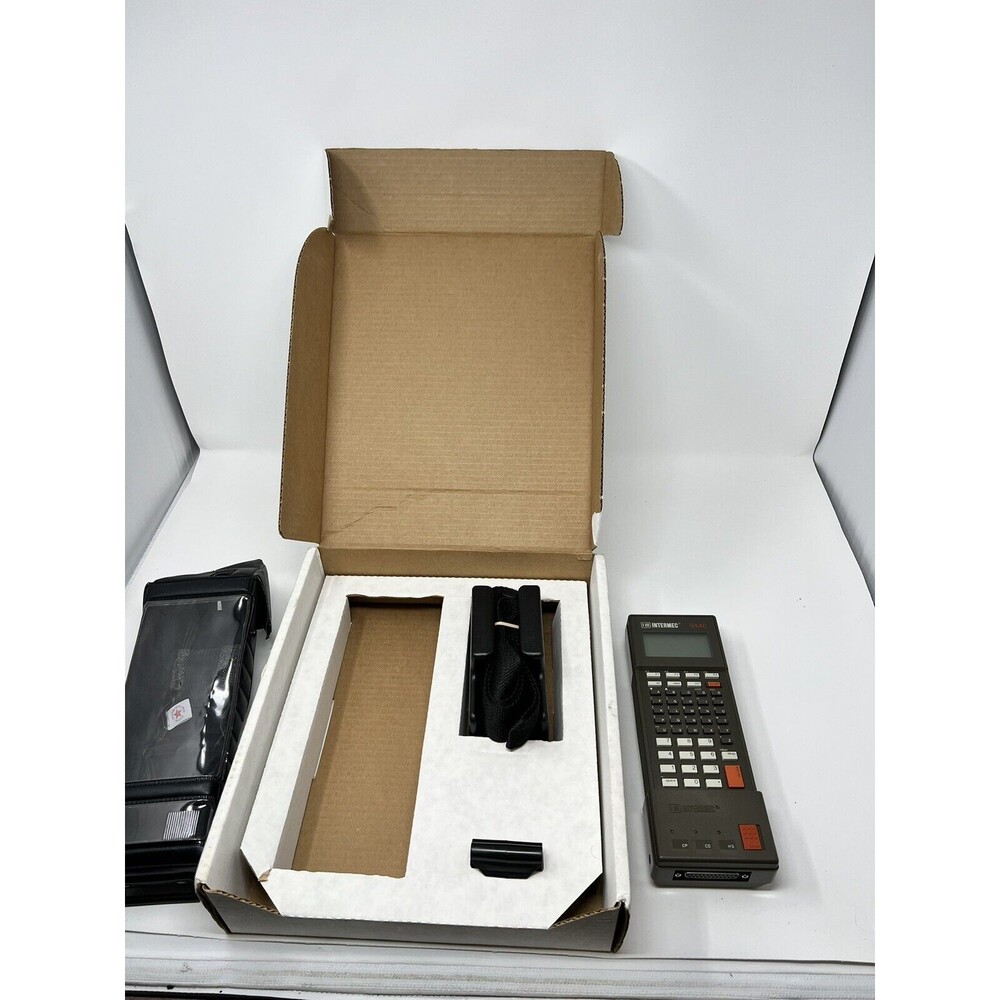 INTERMEC 9440 HANDHELD TRAKKER TERMINAL WITH 40 MD MODEM AND CARRYING CASE